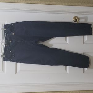 Anne Klein Women's 14 Dark Wash Stretchy Skinny Jeans